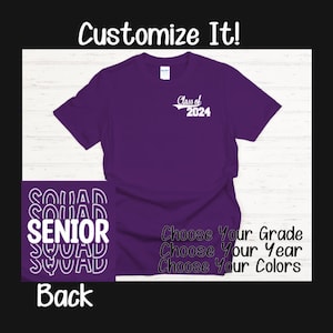 High School Shirt; Freshmen Shirt; Sophomore Shirt; Junior Shirt; Senior Shirt; School Spirit Shirt; Back to School; Class Of 2025
