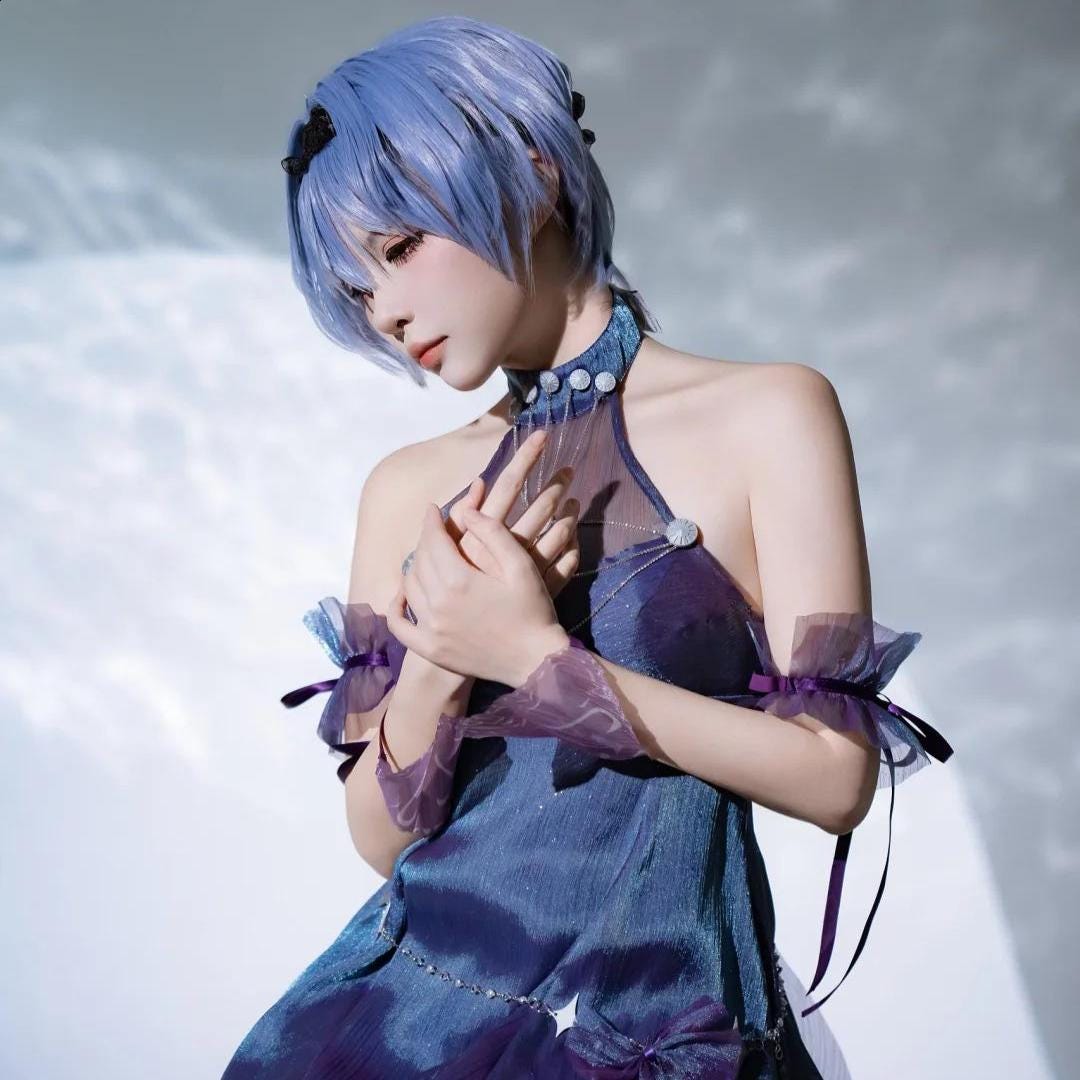 rei　精霊　ウイッグ Rei Ayanami Wigs - Etsy