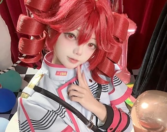 Kasane Teto Cosplay Costume,Teto Cosplay,  cosplay costume,Cosplay Wig, Virtual Idol Cosplay Costume,Virtual Idol Cosplay Outfit