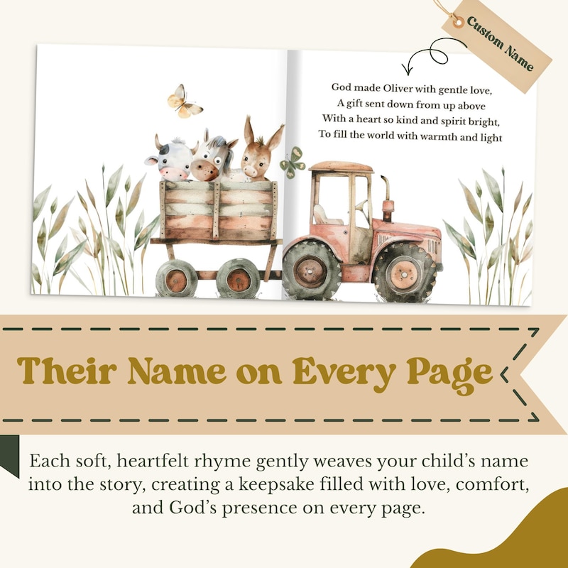 name on every page book personalization