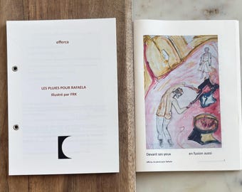Les pluies pour Rafaela, illustré par FRK - Efferca (version papier)