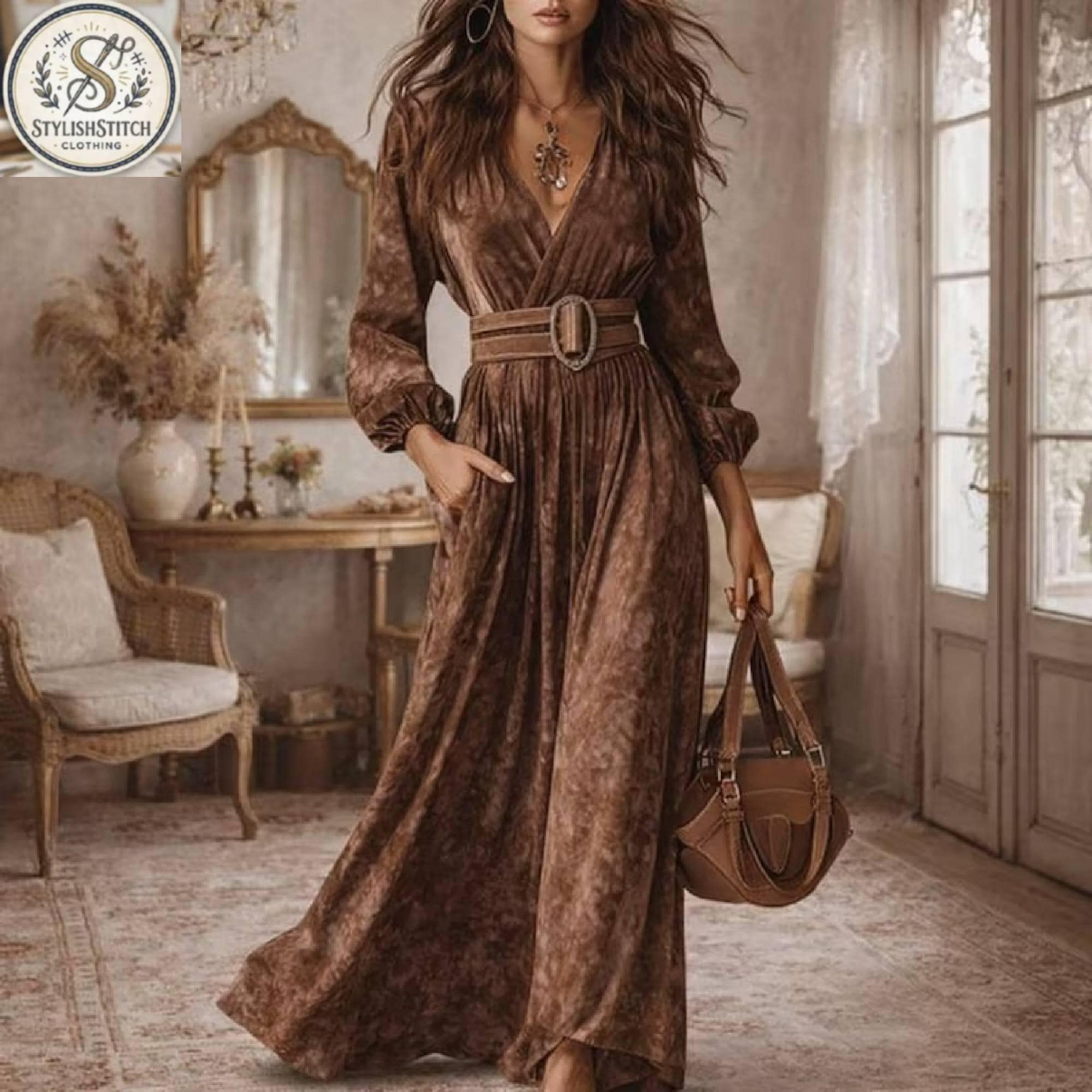 Cowgirl Maxi Dress - Etsy