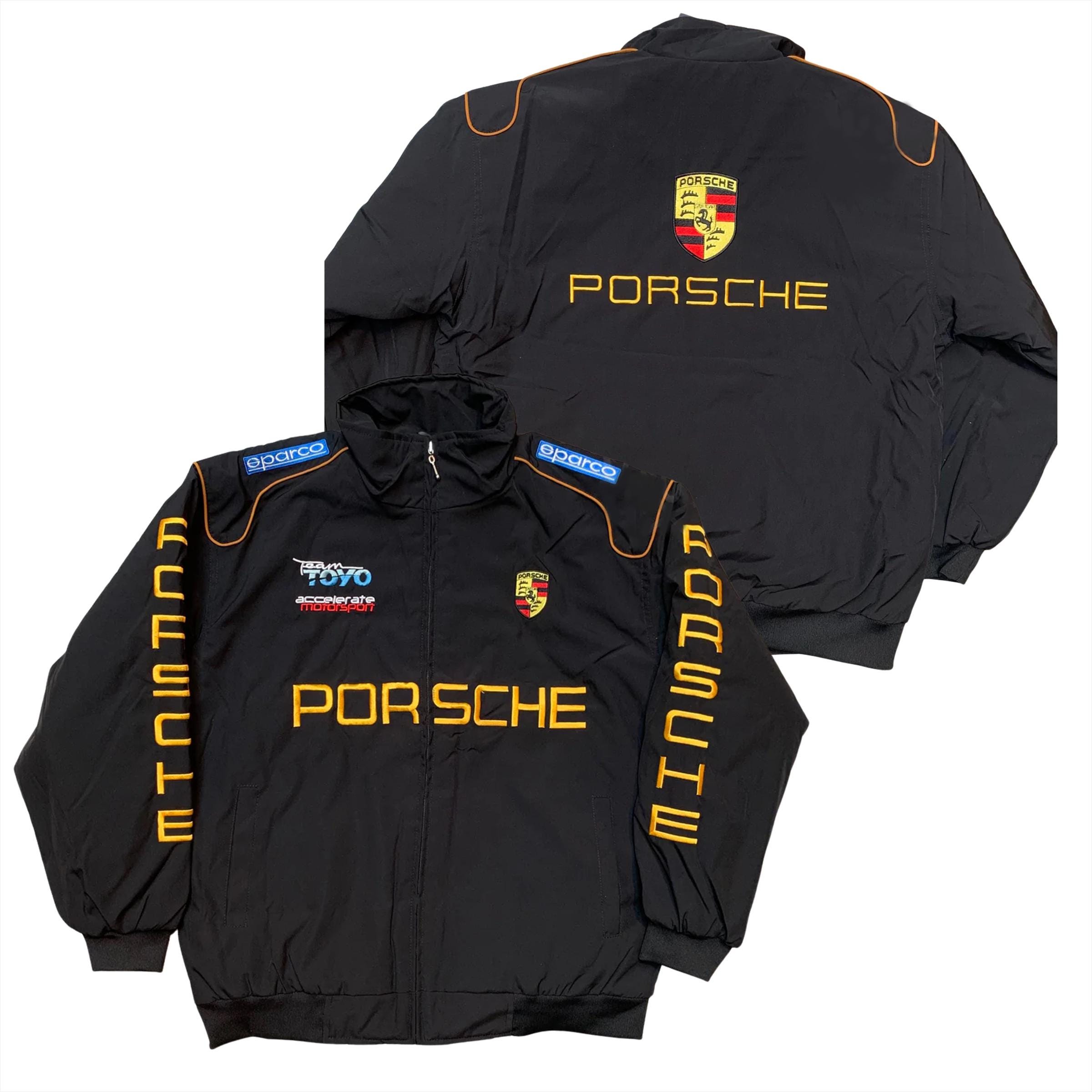 70s 80s USA team headquarters PORSCHE ナイロン レーシング