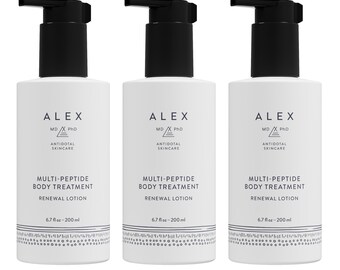 Alex md phd multi-peptide lichaamsbehandeling, set van 3