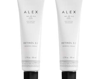 Alex md phd retinol 0.1 vernieuwingscrème, 2-pack