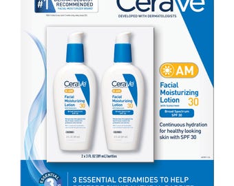 Cerave am Gesichts- Feuchtigkeitslotion 30 spf, 3 fl oz, 2er Pack