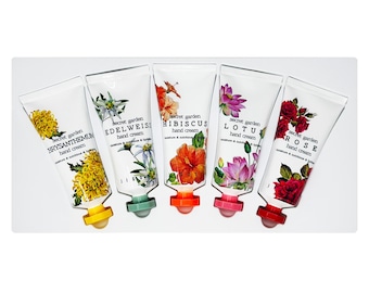 Jigott Secret Garden-handcrème, 1,69 fl oz, verpakking van 5
