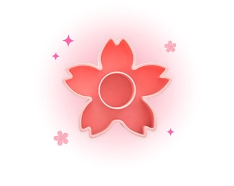 Escondite para arañas saltarinas Sakura / Decoración de terrario con estampado de flores de cerezo en 3D / Lindo escondite para arañas saltarinas y crías