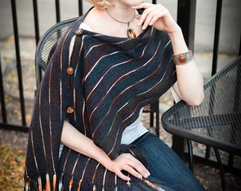 3-Button Wrap Revisited PDF Pattern Download for Rigid Heddle Loom & 2 or 4-Harness Loom