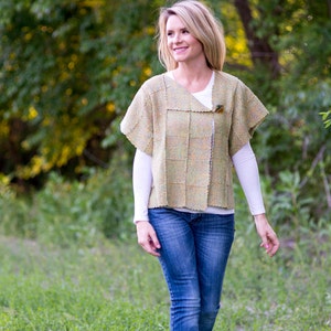 Spring Jacket PDF Weaving Pattern for Pin or Zoom Loom Instant Download