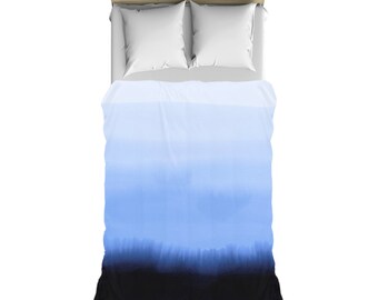 Blue Ombre Duvet Etsy