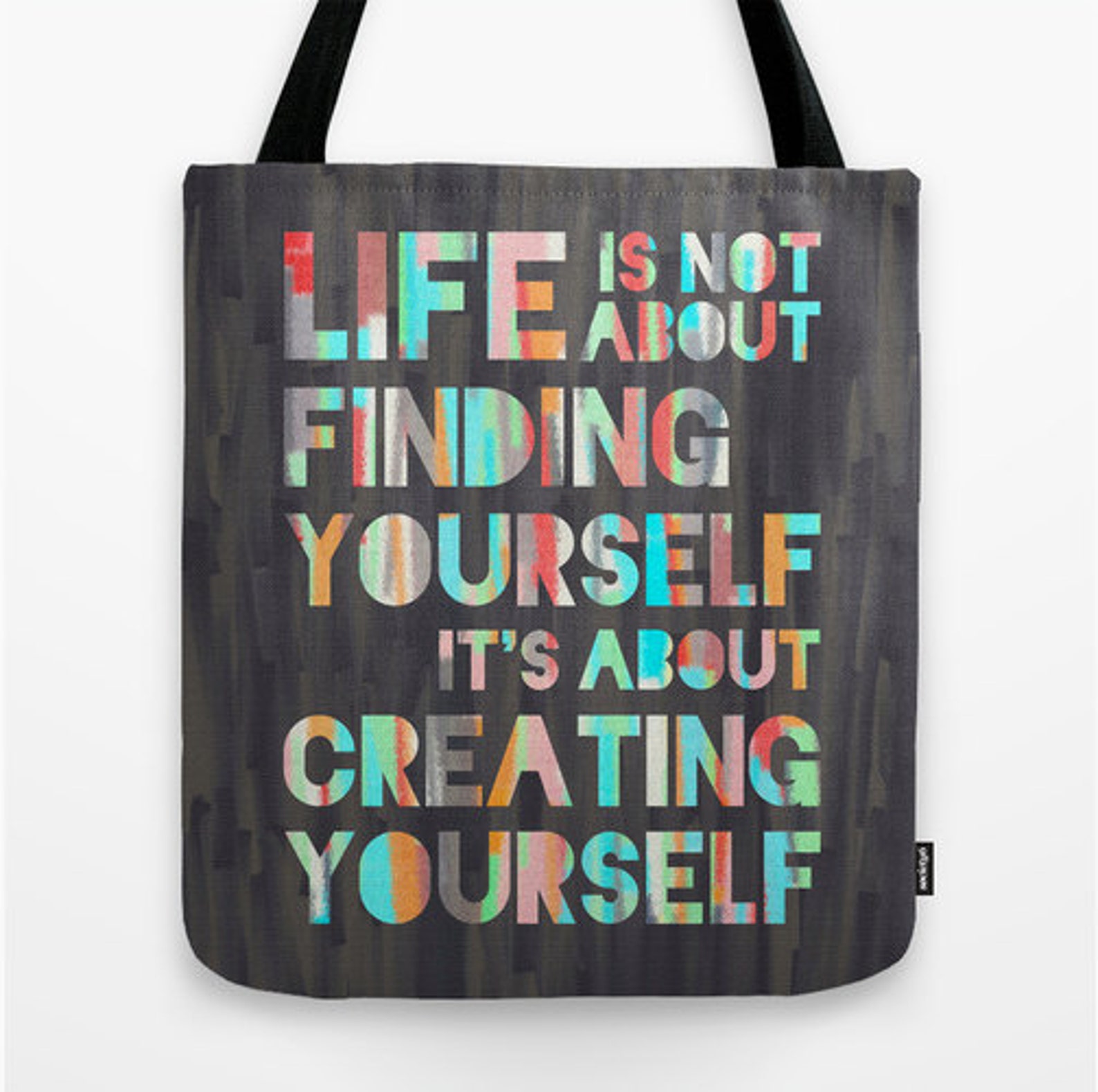 Inspirational Quote Tote Bag Tote Bag Typography Shopping Etsy