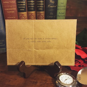 Jabberwocky Postkarte