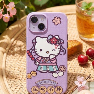 Hello Kitty Kimono phone case | Cute kawaii character phone case image 8