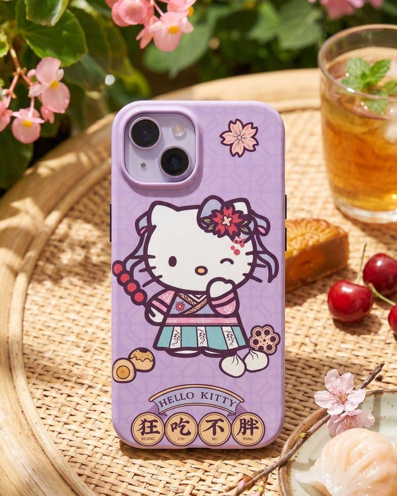 Hello Kitty Kimono phone case | Cute kawaii character phone case image 8