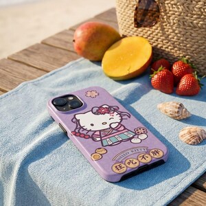 Hello Kitty Kimono phone case | Cute kawaii character phone case image 6