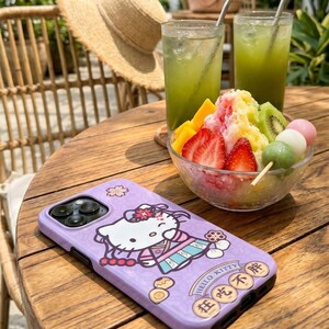 Hello Kitty Kimono phone case | Cute kawaii character phone case image 5