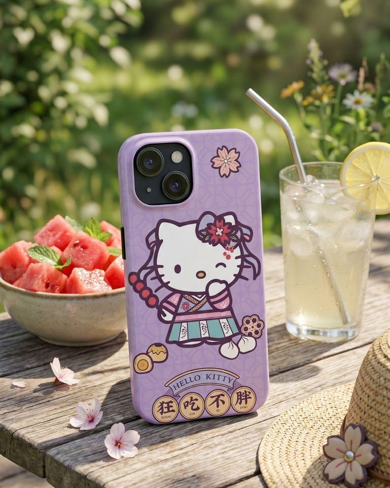 Hello Kitty Kimono phone case | Cute kawaii character phone case image 2