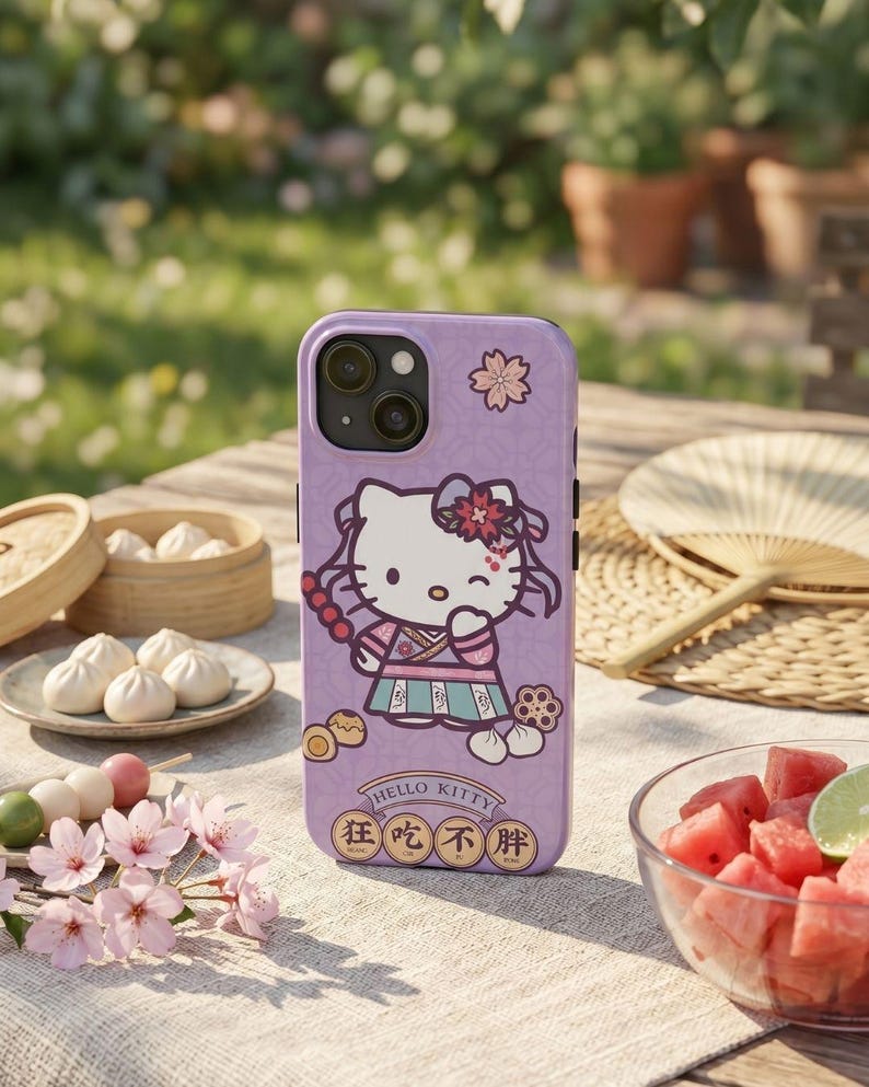 Hello Kitty Kimono phone case | Cute kawaii character phone case image 1