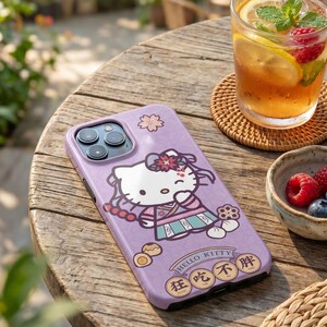 Hello Kitty Kimono phone case | Cute kawaii character phone case image 3