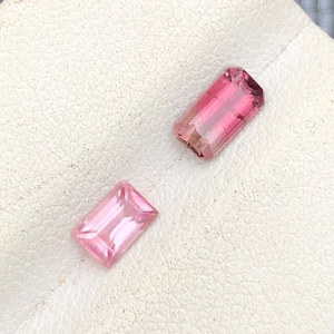 Piedra preciosa suelta de turmalina rubí clara de 1,10 quilates, piedras de turmalina rosa para joyería / Grado de coleccionista / Piedra preciosa curativa
