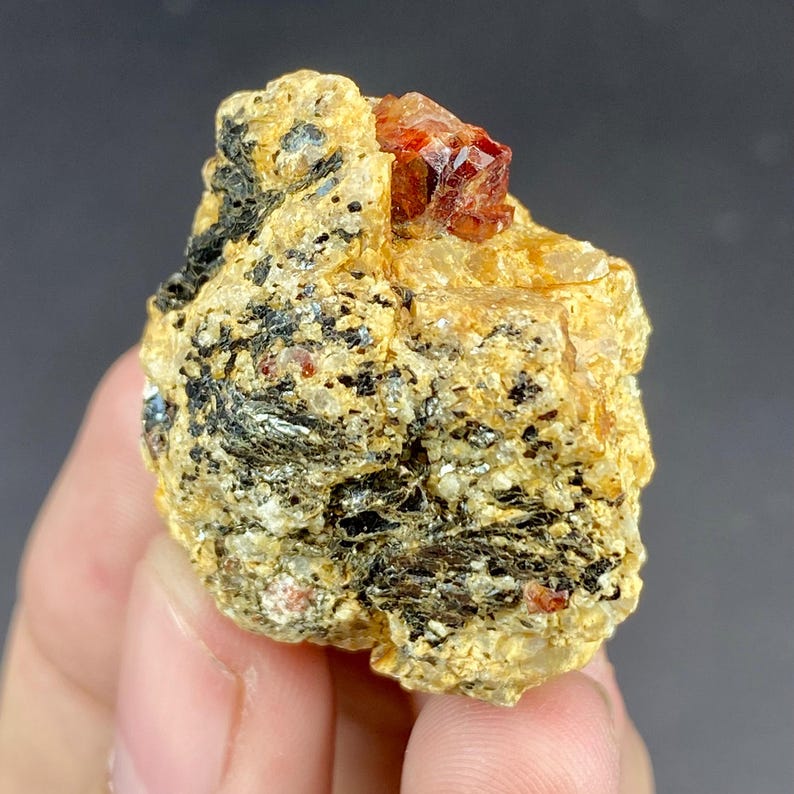 Geode Geological Formation Natural Zircon Crystal From Pakistan, Natural Terminated Zircon ...