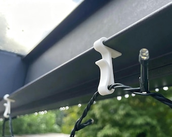 KD Pergola Kompatibel String Light Clips, kein Bohren, kein Klebstoff