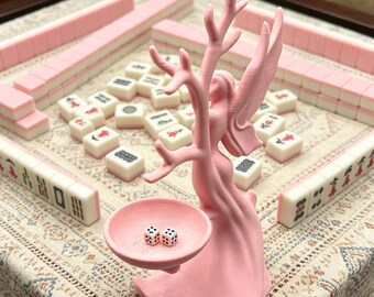Mahjong Würfelhalter,Mahjong Zubehör,Spielabend Geschenk,Geschenk für Mahjong Liebhaber
