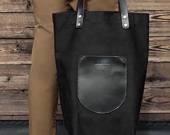 Modern Canvas Market Tote