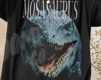 Mosasaurus Dinosaur Portrait Shirt, Realistic Sea Monster Kids Sweatshirt, Jurassic Marine Predator Graphic Tee, Ancient Ocean Toddler Gift