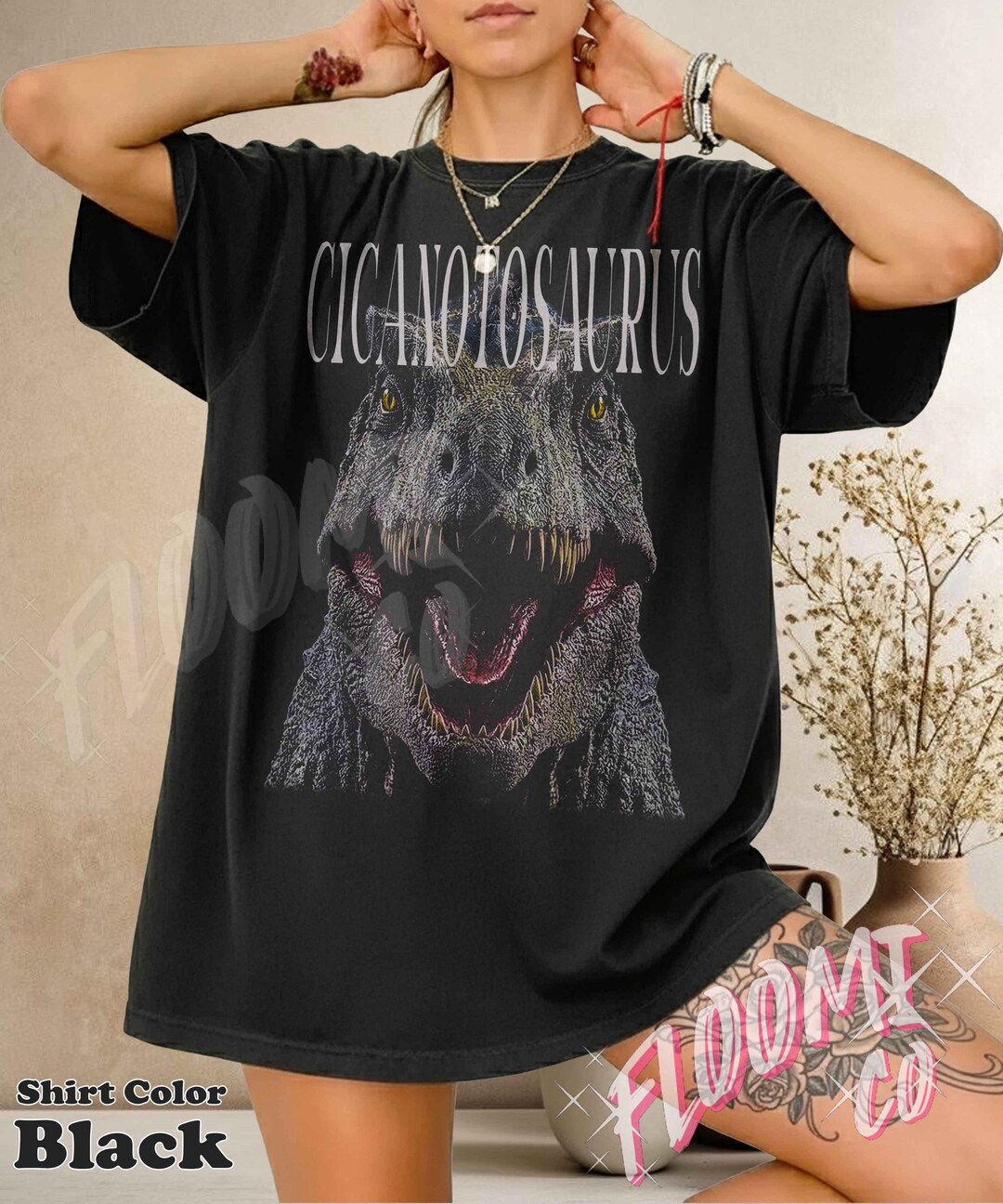 Giganotosaurus Dinosaur Portrait Shirt, Realistic Dino Kids Sweatshirt ...