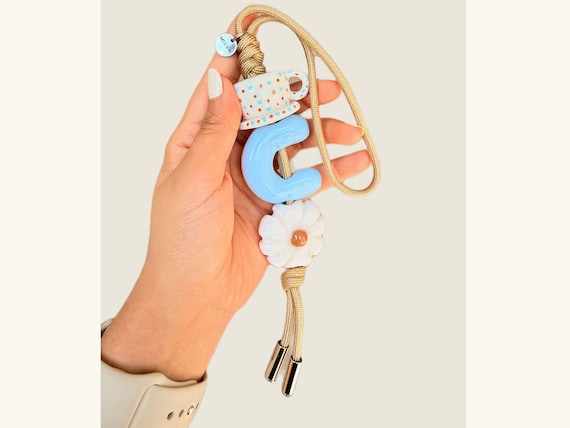 Custom Chunky Bag Charm | Purse Accessory | Handmade Polymer Clay Charm | Keychain | Kawaii Y2K | Gift For Her
