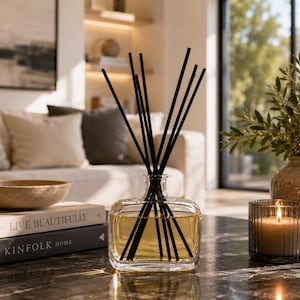 The Night We Celebrated Reed Diffuser – Orange Blossom, Amber, Musk Home Fragrance
