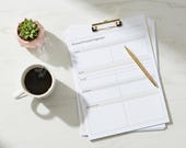 Divorce Financial Organizer Printable - Separation Asset and Expense Tracker - Instant Download