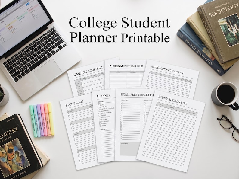 College Application Tracker Printable | College Planner | Scholarship ...