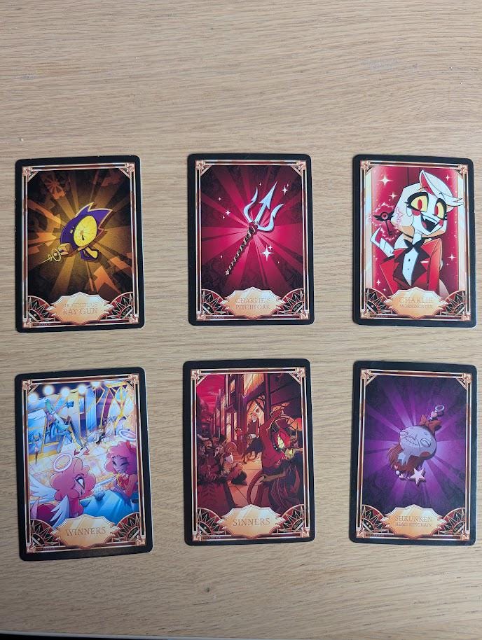 Hazbin Hotel Trading Cards Official - Etsy