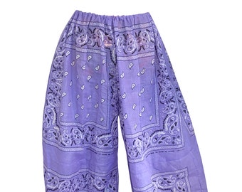 Bandana Scarf Pants Harem baggy Adjustable waist