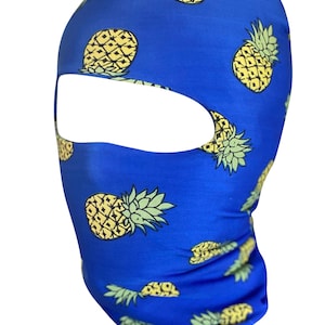 Blue Pineapple Balaclava Ski Mask
