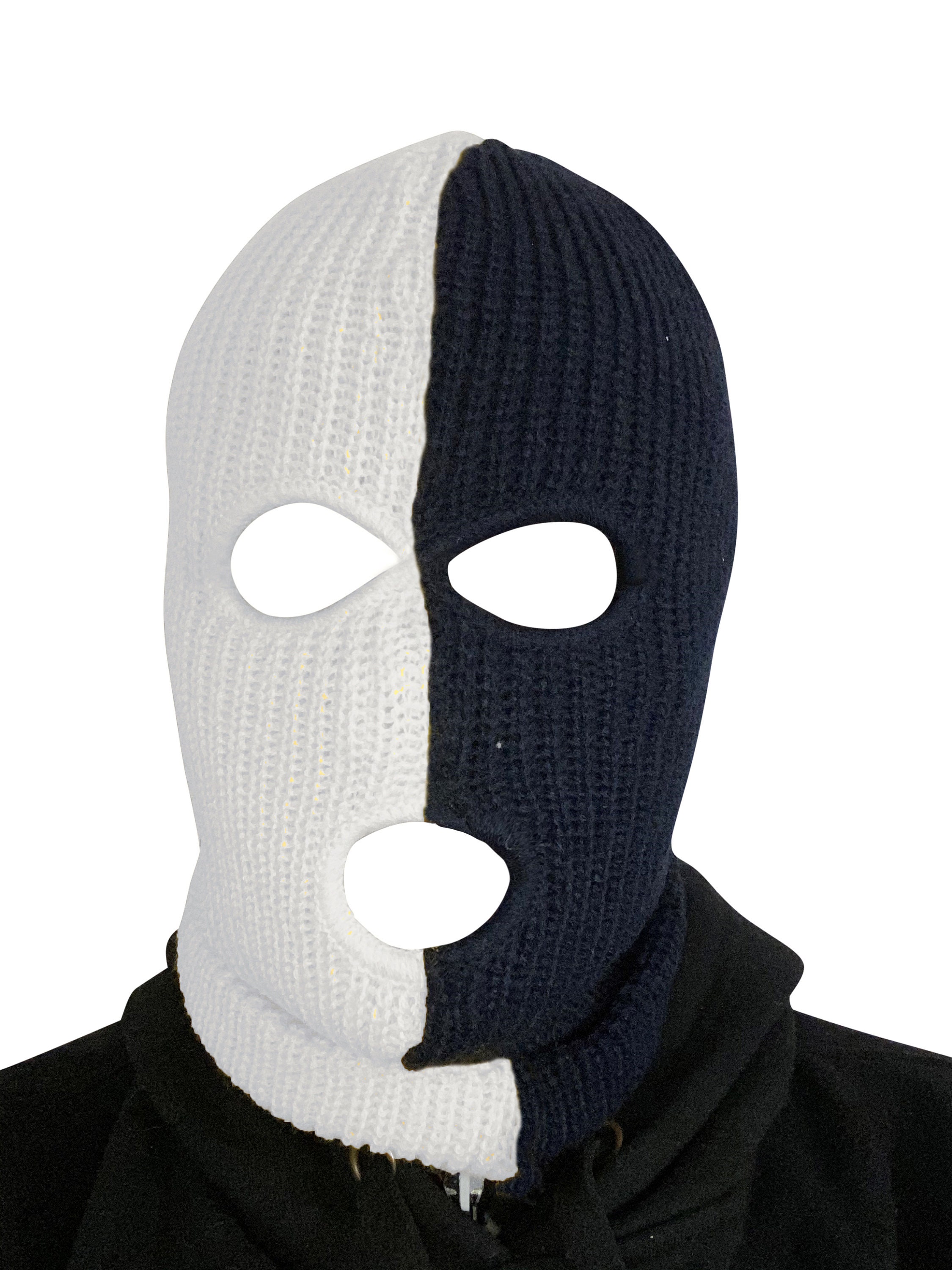Disguise Blank Male Mask, White, OS