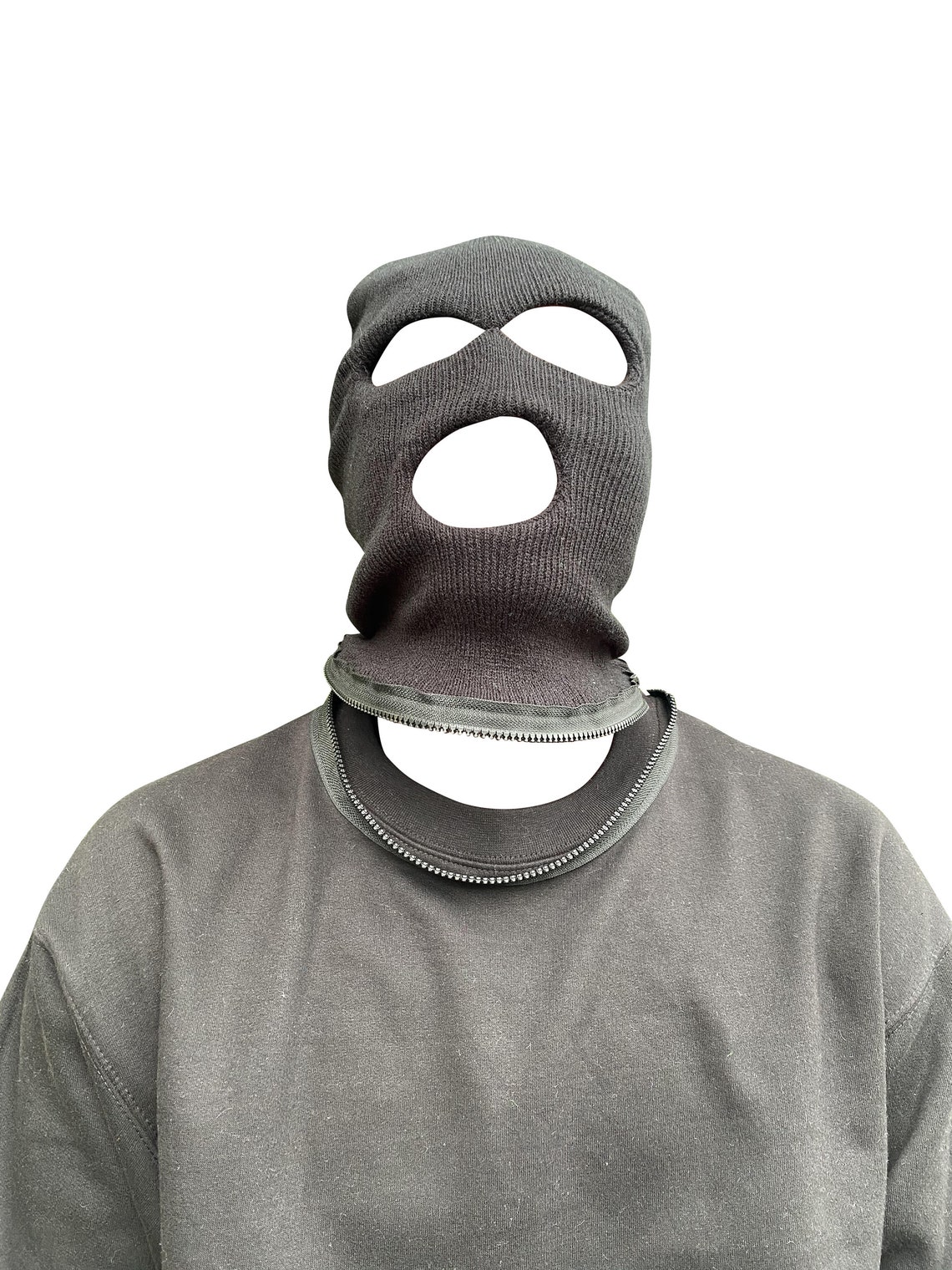 Ski Mask Hoodie Lemonade Millionaires Removable Ski Mask Etsy
