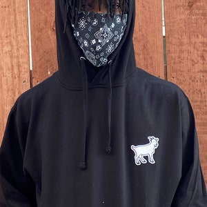 goat hoodie and sweatpants set