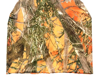 Orange Camo True Timber Beanie Hat