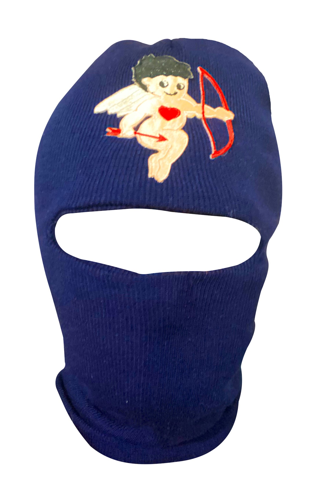 Cupid Black or Blue Balaclava Ski Mask Etsy