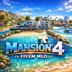 FiveM MLO /MANSION 4 MLO /Completamente ottimizzato / Alta qualità
