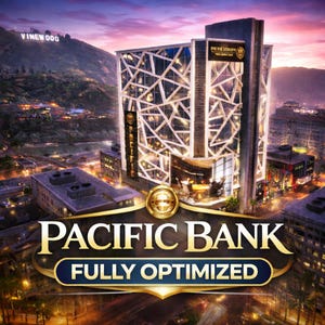 FiveM MLO / PACIFIC BANK MLO / Totalmente optimizado / Alta calidad