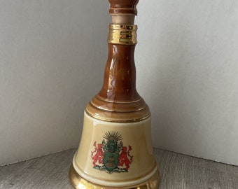 Vintage 1969 Bells Royal Vat Jim Beam Decanter Bottle EMPTY Barware