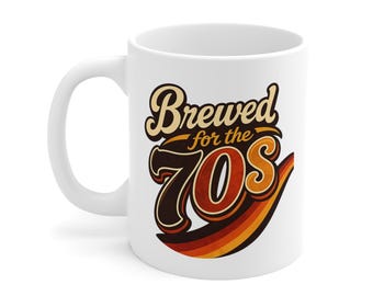 70s Retro Nostalgic Coffee Mug