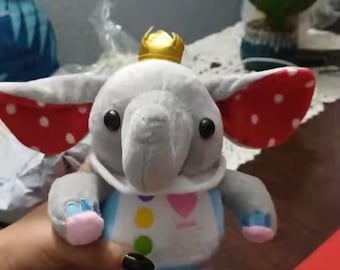 Elephant Plush Toy | Cute Stuffed Elephant Plushie | Soft Huggable Animal Doll | Cozy Gift for Kids & Plush Lovers