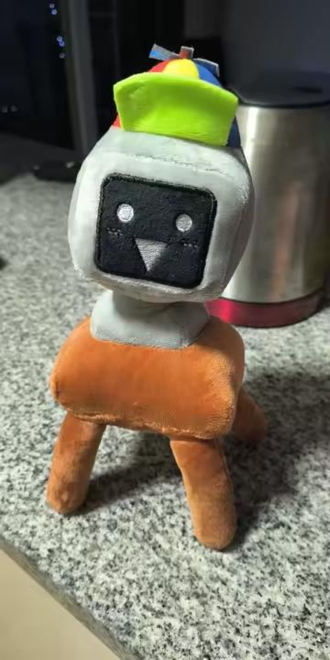 Cute Sprunki Computer Plush – Mr Fun Plushie, Soft Gamer Stuffed Toy ...