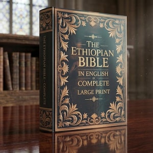 Ethiopian Bible in English: Complete Large Print Orthodox Tewahedo Leather Bound Book